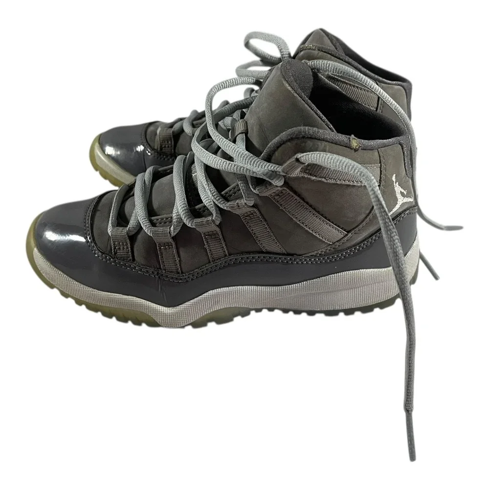 Nike Air Jordan 11 Cool Grey Retro Youth Shoes - Used Size 1Y